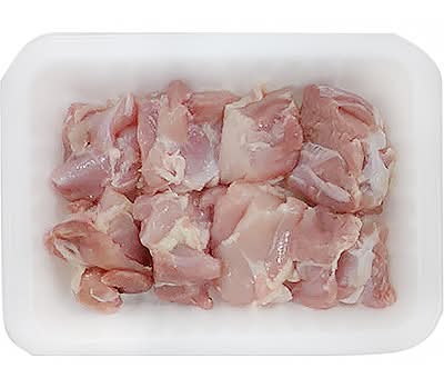 純輝鶏もも肉角切り（鹿児島県産）1パック(150g～230gの間でお届け)