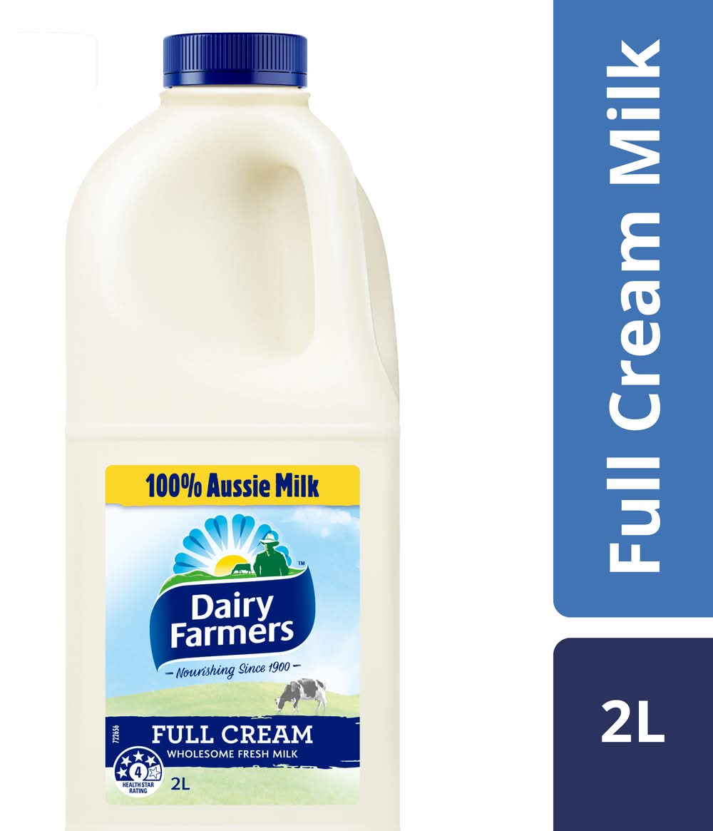Dairy Farmers Full Cream Milk (2L)