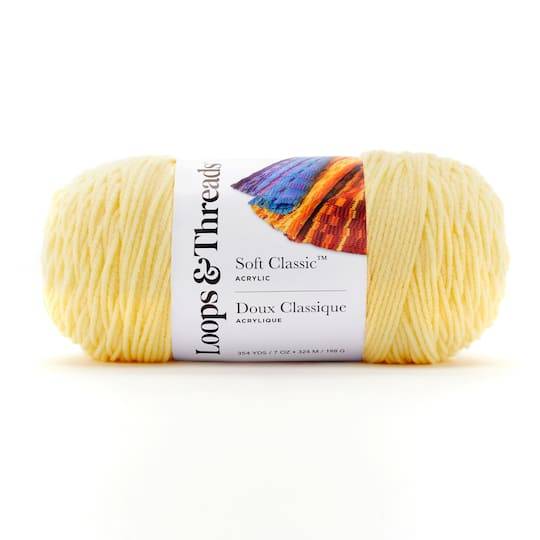 Soft Classic Solid Yarn By Loops & Threads