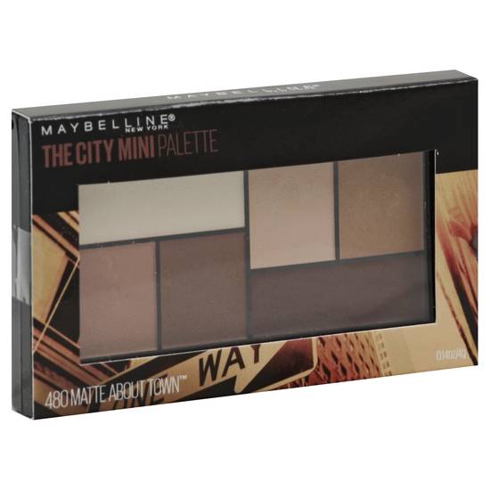 Maybelline New York Eyeshadow Palette Matte About Town 480