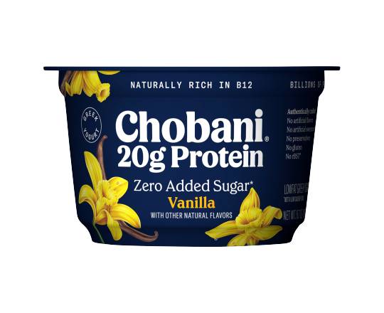 Chobani Lowfat Greek Yogurt, Vanilla (6 oz)