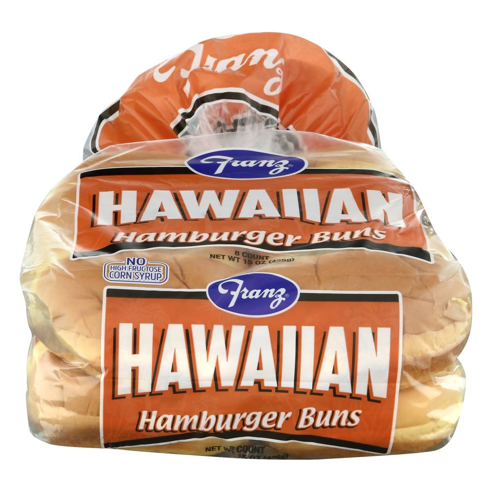 Franz Hawaiian Hamburger Buns (15 oz)