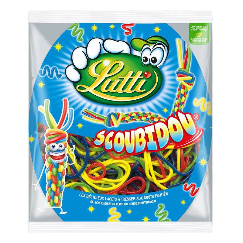 Lutti - Bonbons scoubidou (200g)