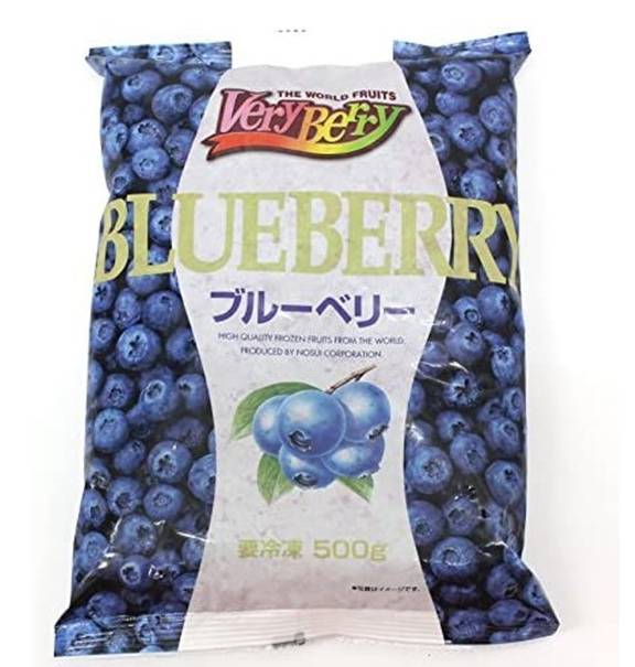 [冷凍]ベリーベリー　ブルーベリー　500g　J-600