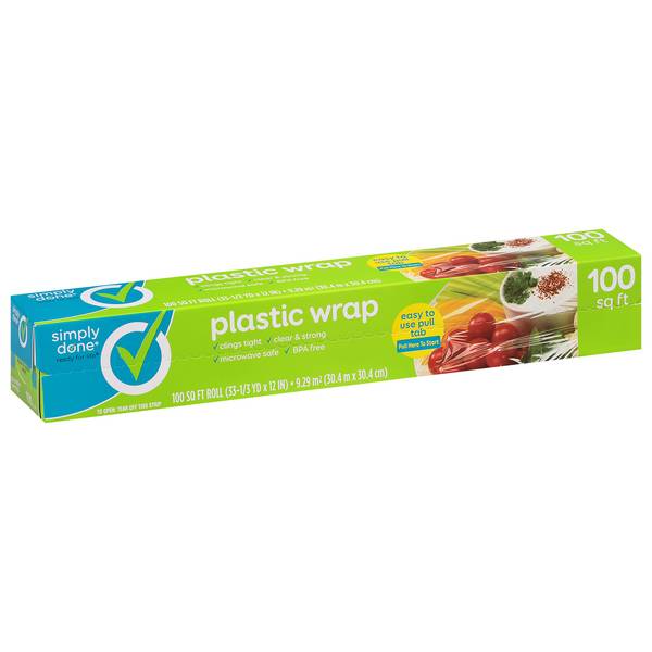 Simply Done Plastic Wrap