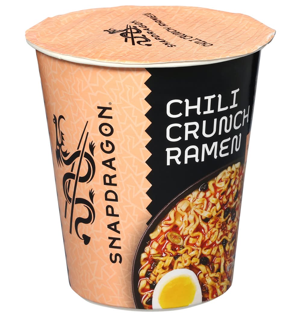 SnapDragon Ramen Noodle Soup, Chili Crunch (2.2 oz)