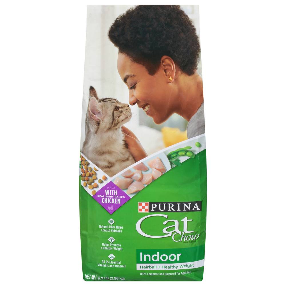 Purina Cat Chow Indoor Cat Food (6.3 lbs)