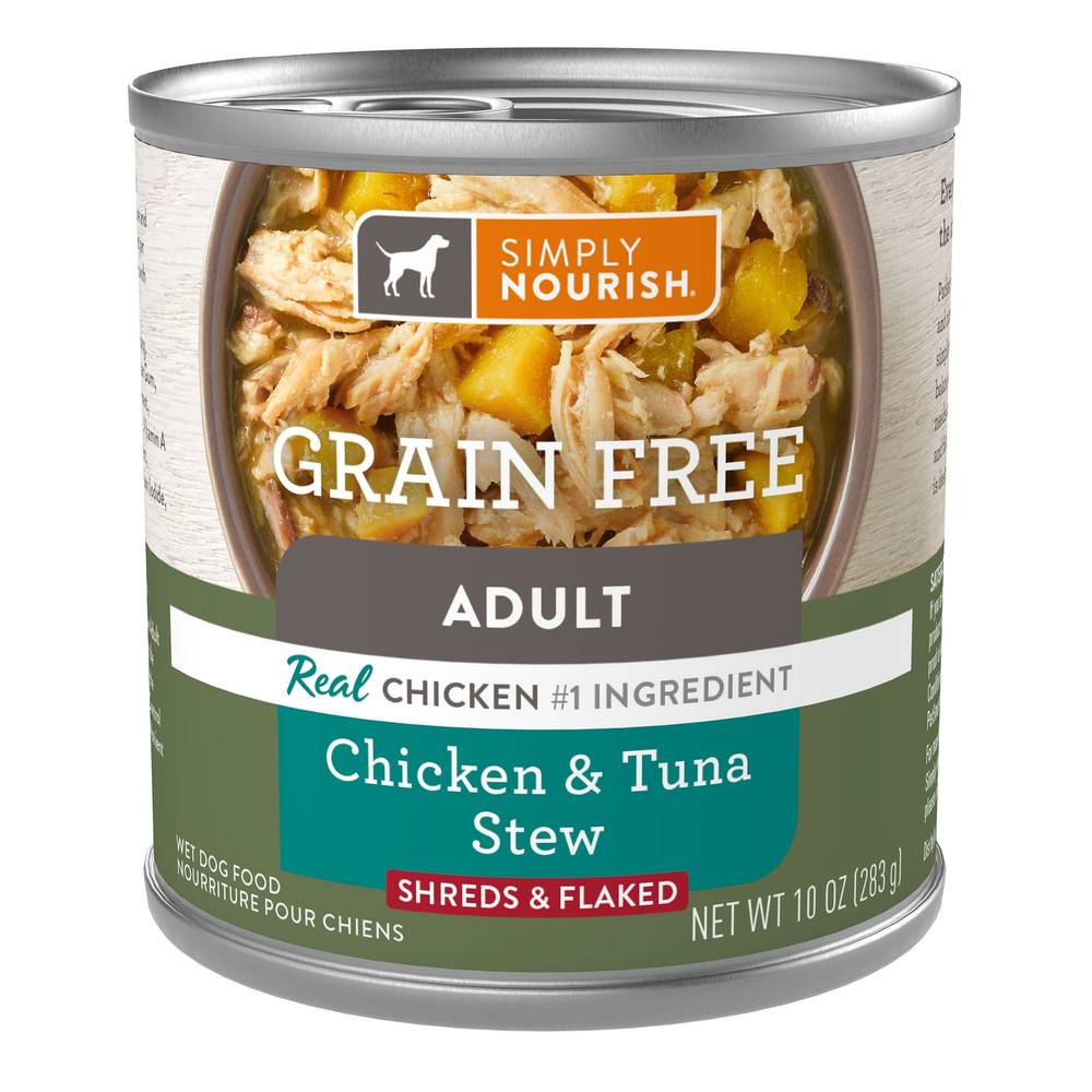 Simply Nourish Original Adult Wet Dog Food (chicken & tuna stew)