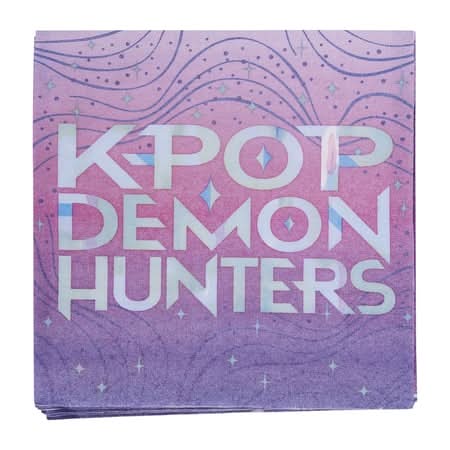 KPop Demon Hunters Party Napkins 16-Pack KPop Demon Hunters