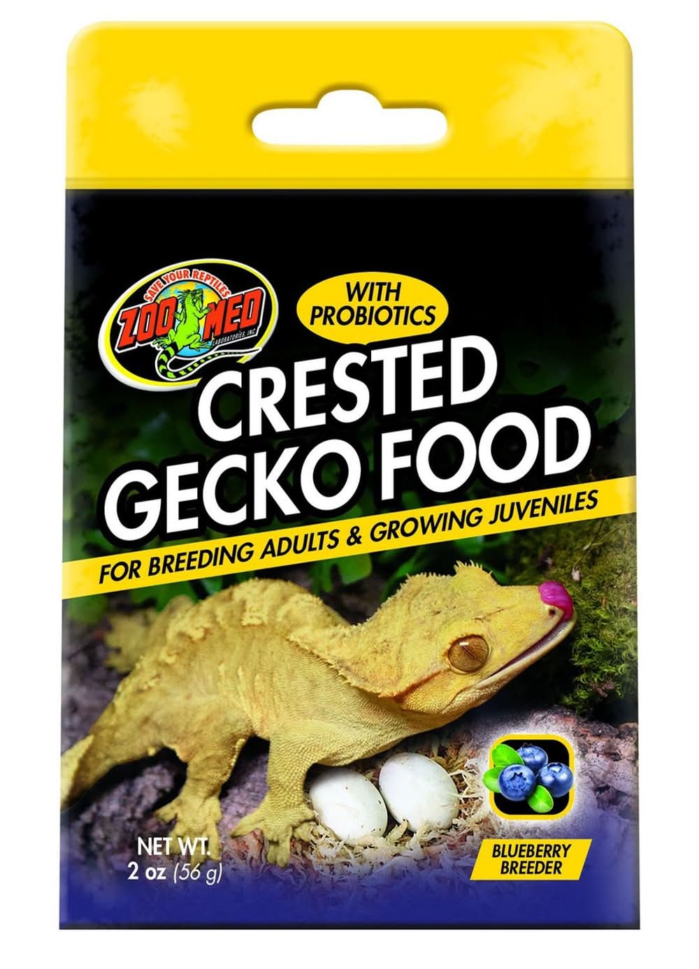 Zoo Med Blueberry Flavour Crested Gecko Food, 2 oz