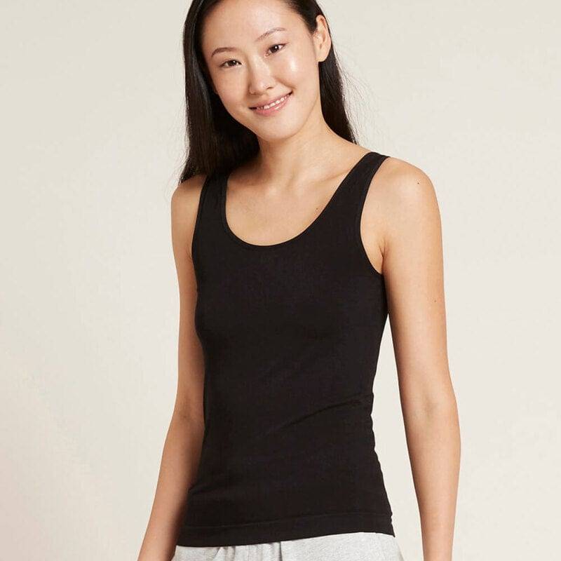 Boody Womens Tank M Black 1ea