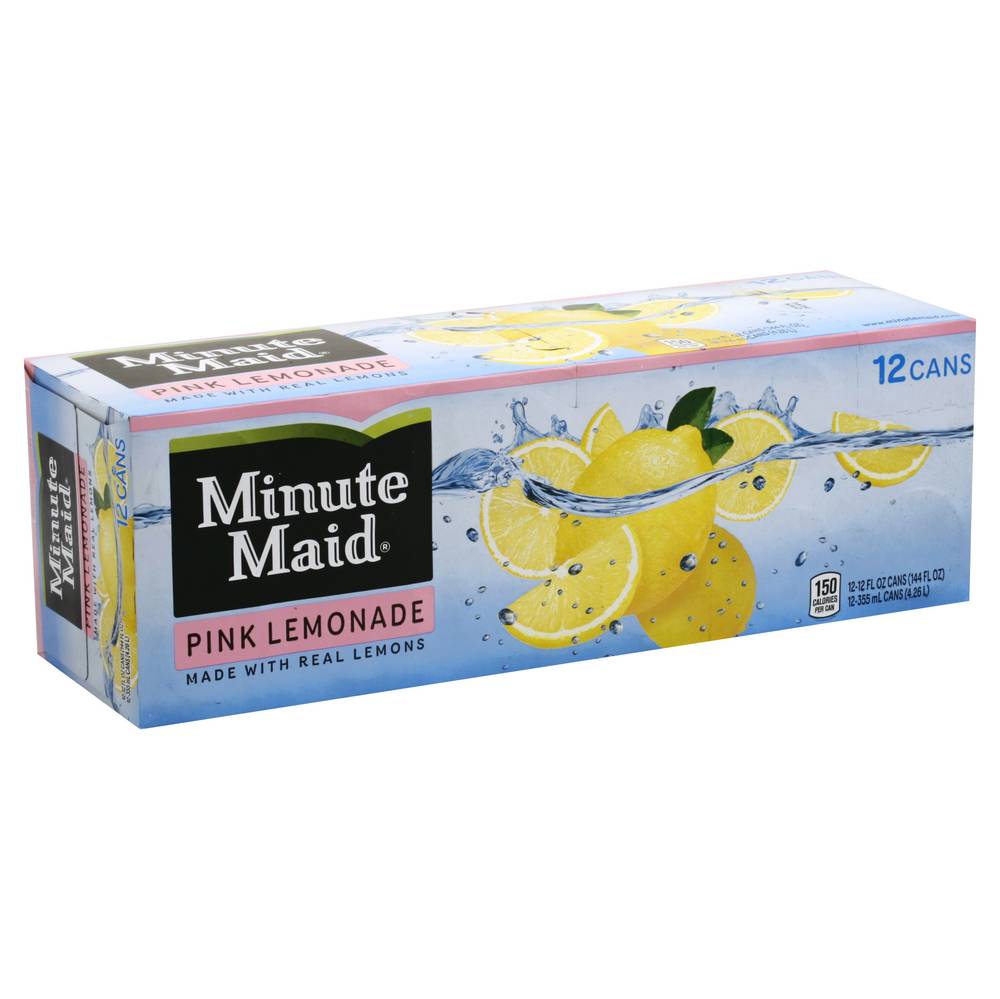 Minute Maid Pink Lemonade Drink (12 x 12 fl oz)