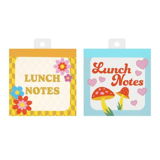 Assorted Retro Lunch Notes Pad, 1Pc. By Fab Finds