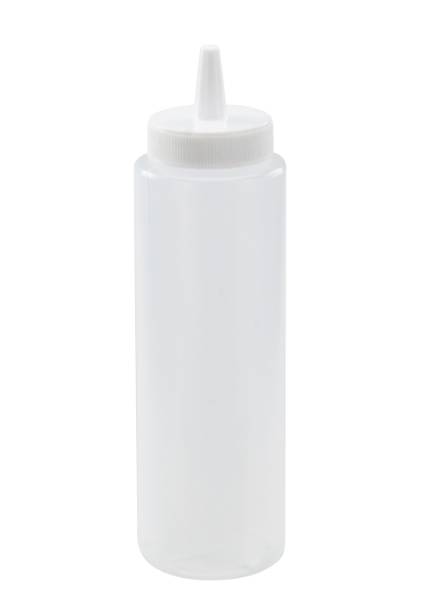 Winco - Squeeze Bottle Clear - 8 Oz (12 Units)