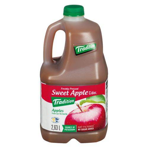 Tradition jus de pomme (2,63°l) - apple juice (2.63 l)