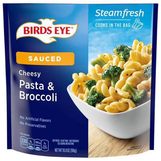 Birds Eye Sauced Cheesy Pasta and Broccoli