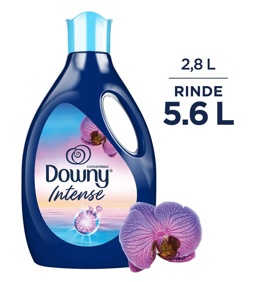 Downy · Intense suavizante concentrado para ropa, amanecer (2,8 L)