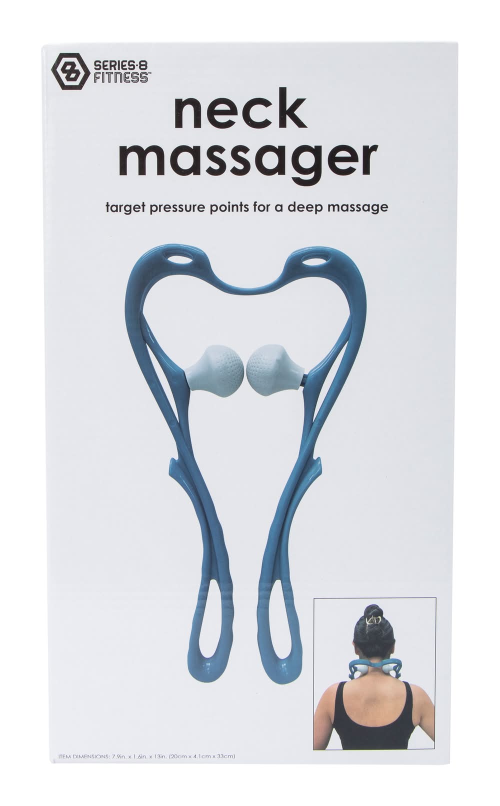Series-8 Fitness™ Neck Massager Blue