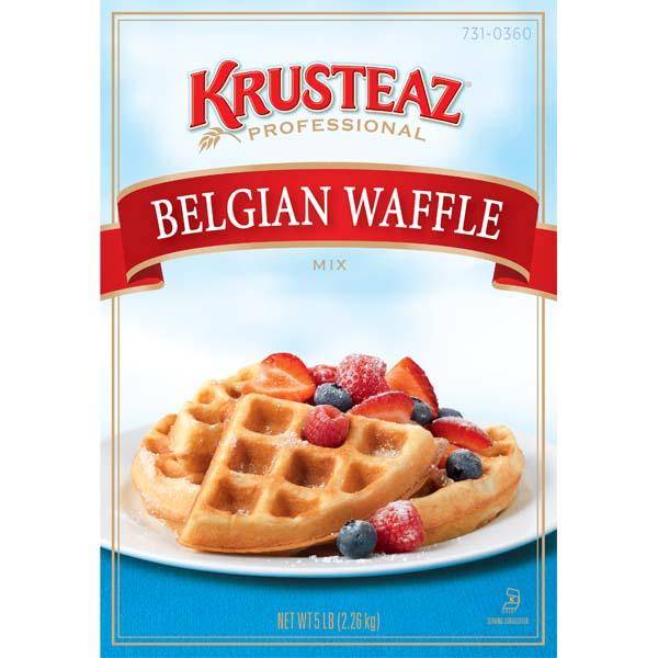 Krusteaz Belgian Waffle Mix (5 lbs)