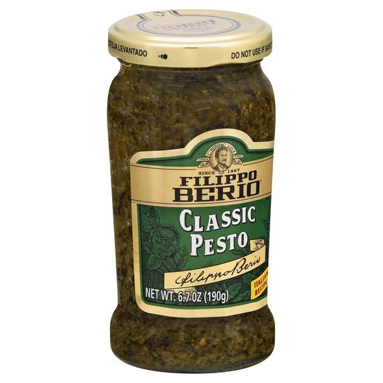 Filippo Berio Classic Pesto (6.7 oz)