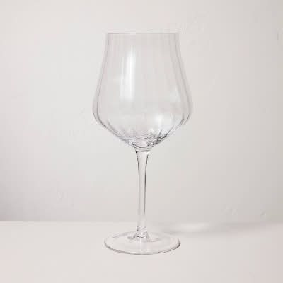 20oz Wine Glass Clear - Hearth & Hand™ with Magnolia