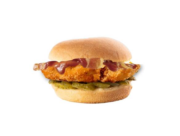 Bacon Chicken Burger Sándwich