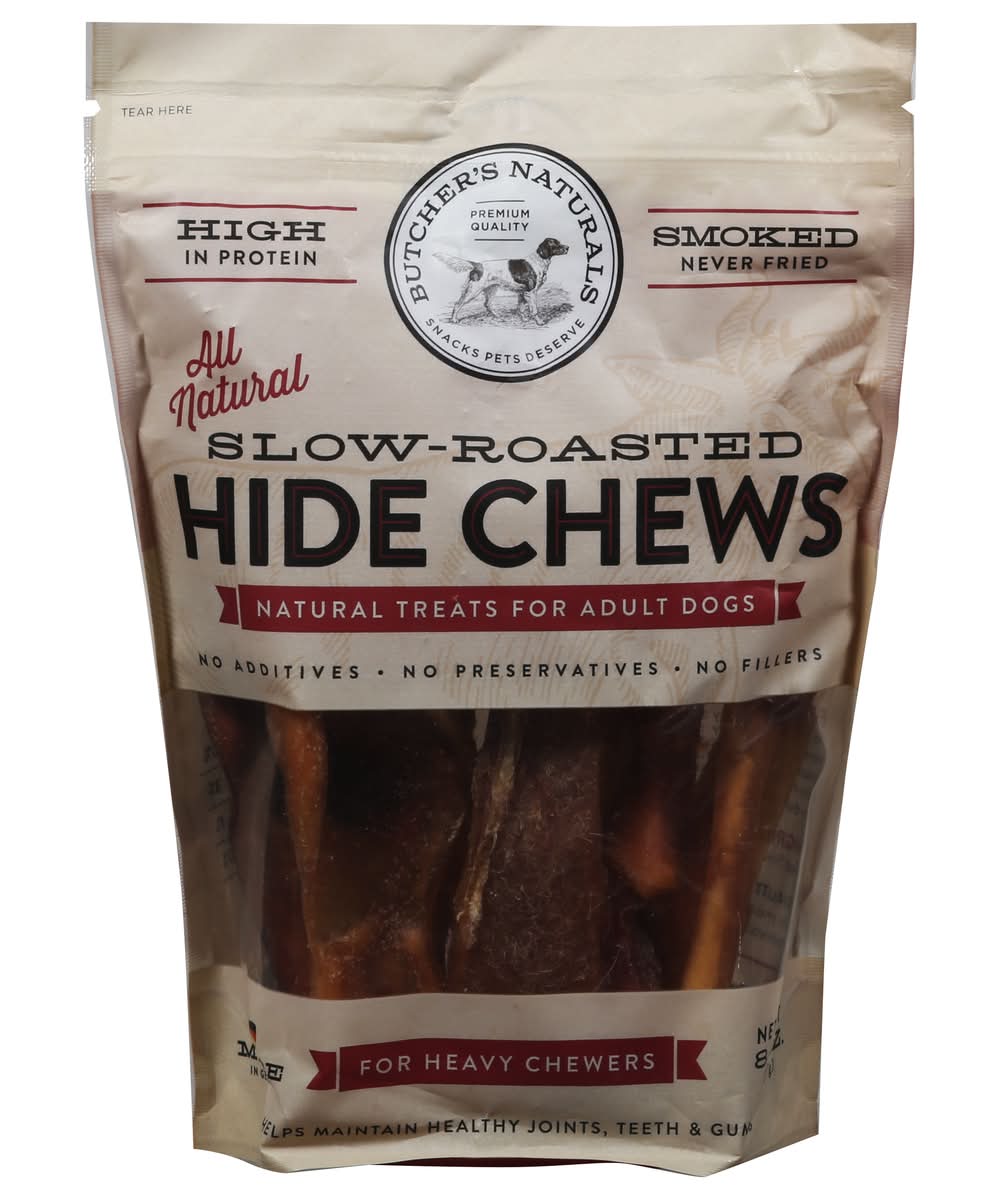 Butcher's Naturals Slow-Roasted Hide Chews Dog Treats (8 oz)