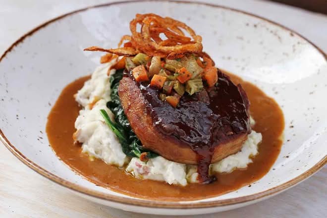 BBQ Bison Meatloaf