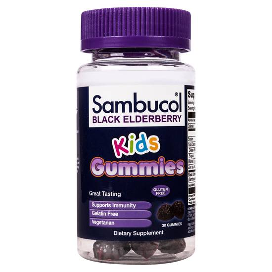 Sambucol Black Elderberry Kids Gummies (30 ct)