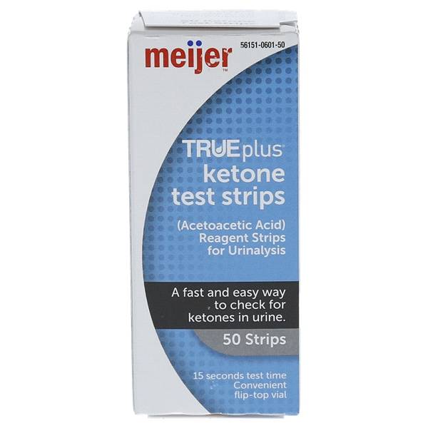 Meijer True Plus Ketone Test Strips (50 ea)