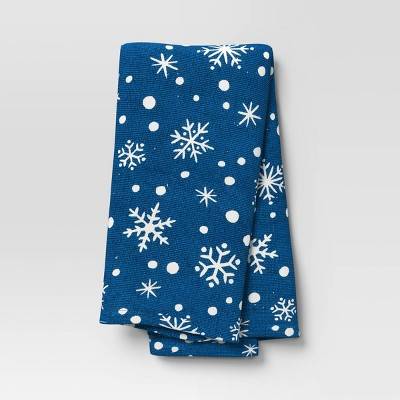 Wondershop Christmas Snowflake Kitchen Towel, Blue