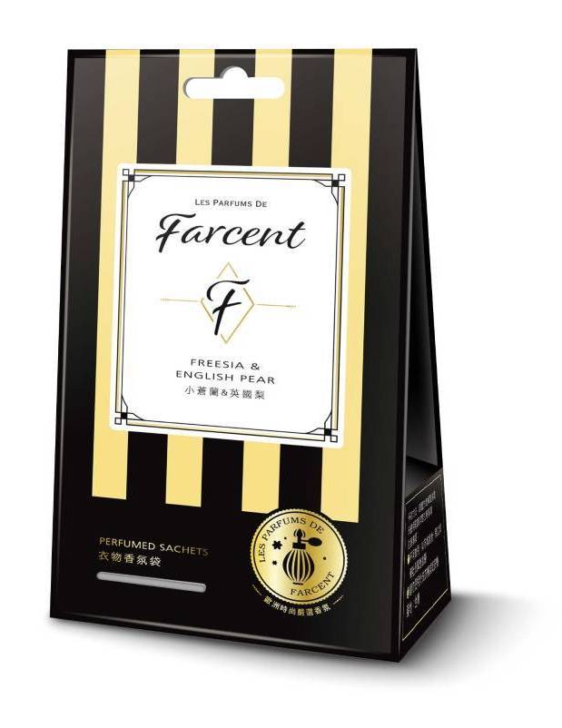 FARCENT香水衣物香氛袋(小蒼蘭英國梨)3入#4710731091876