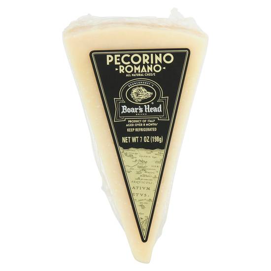 Boar's Head Cheese Wedge Pre Cut Peccorino Romano