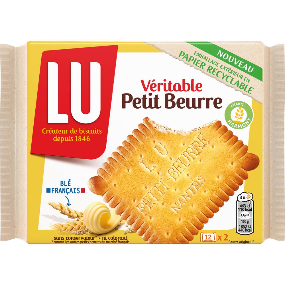 LU - Biscuits véritable petit beurre (24)