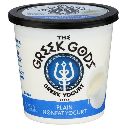 Greek Gods Plain Nonfat Greek Style Yogurt