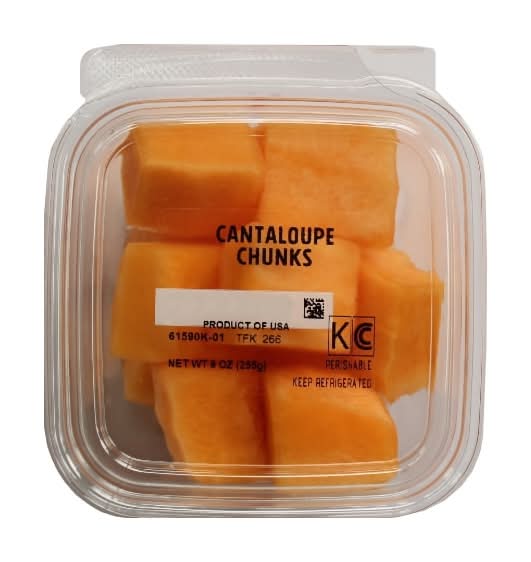 Fresh Cut Cantaloupe Chunks