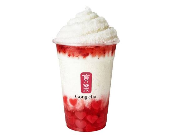 Honey Strawberry Smoothies w. Strawberry Pearl