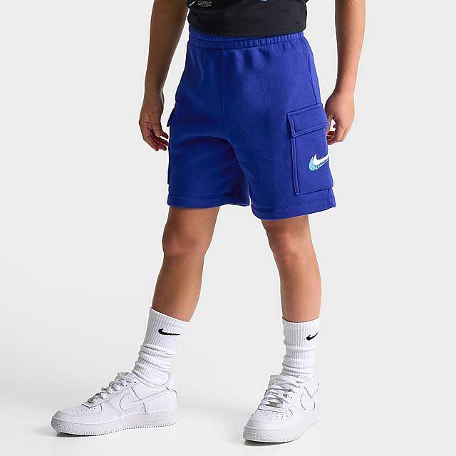 Kids' Nike Fleece Cargo Shorts (Large)