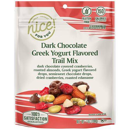 Nice! Dark Chocolate Greek Yogurt Flavored Trail Mix (7 oz)