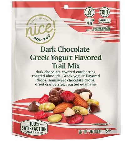 Nice! Dark Chocolate Greek Yogurt Flavored Trail Mix (7 oz)