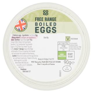 Co-Op Free Range Boiled Eggs
