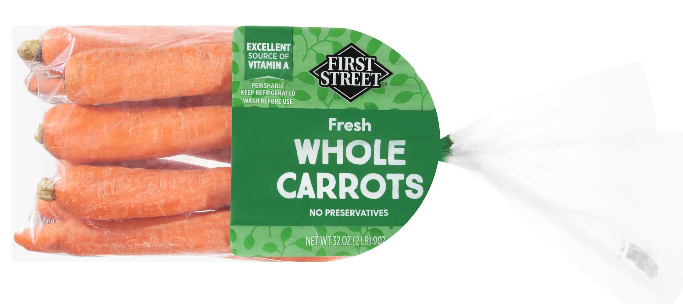 First Street Whole Carrots (2 lbs)