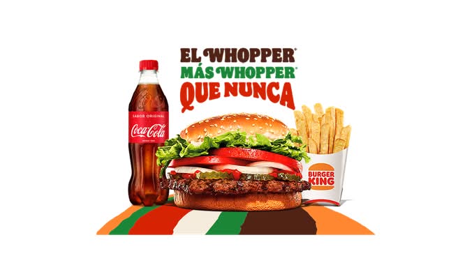 Menú Whopper® Grande