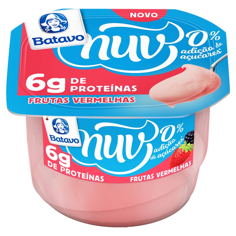 Batavo creme quark sabor frutas vermelhas nuv (100 g)