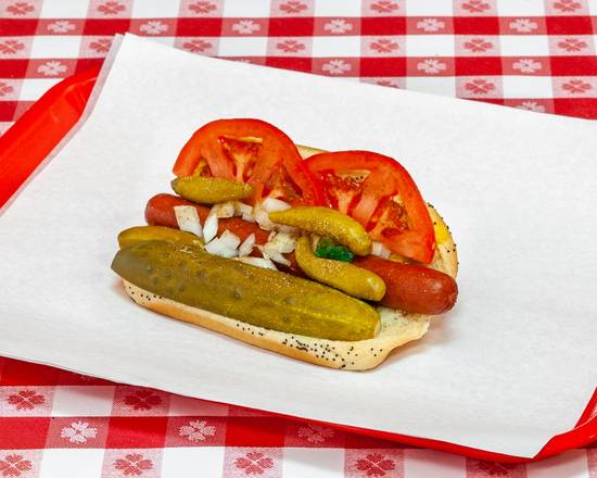Chicago Style All Beef Vienna Dog