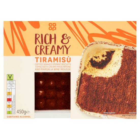 Co-op Rich & Creamy Tiramisù (450g)