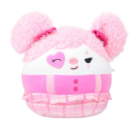 Squishmallows™ Valentine's Day Pink Clown Plush Tay Tay