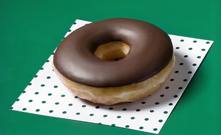 Choc Iced Doughnut