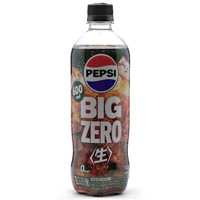 サントリー ペプシ 生 ＢＩＧ ＺＥＲＯ ペット (600ml x 1)