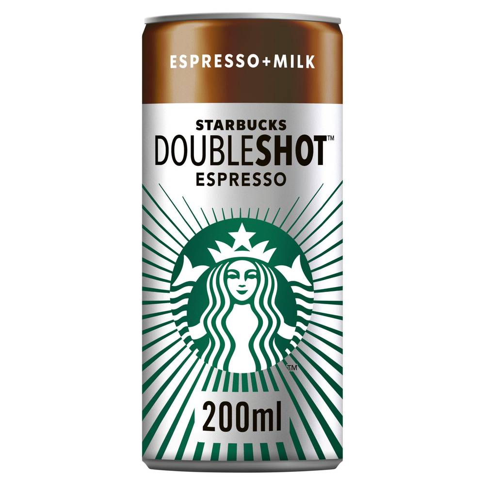 SAVE £1.40 Starbucks DoubleShot Espresso Iced Coffee 200ml